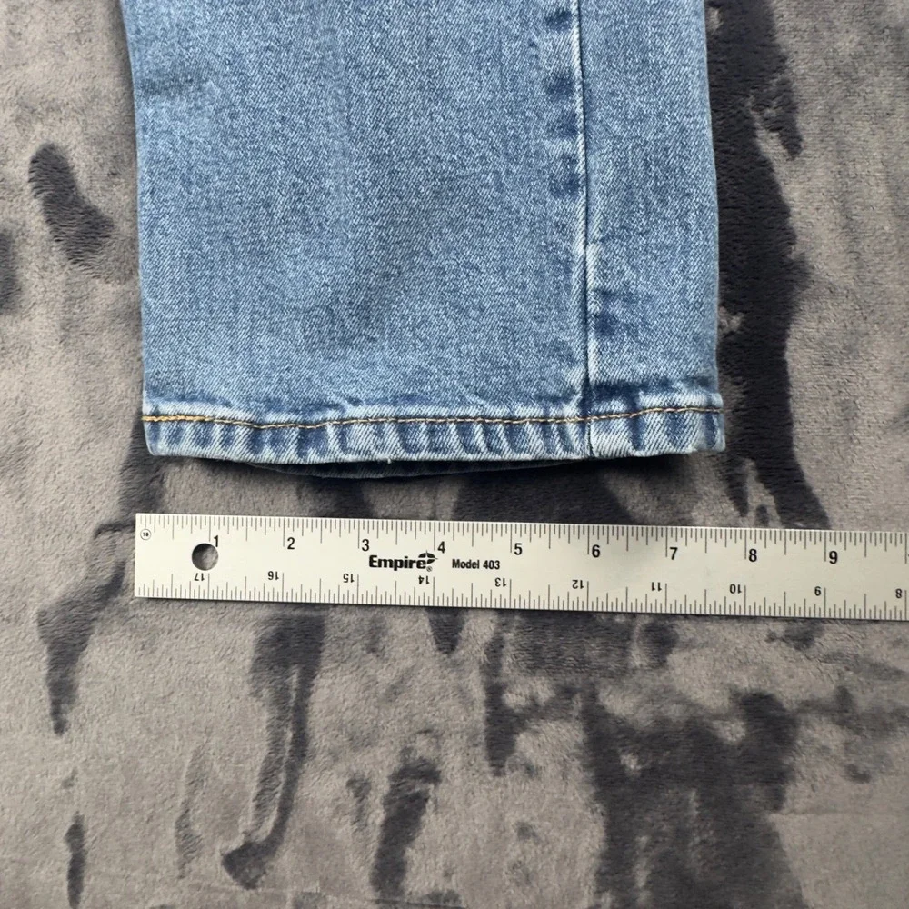 Levi's 505 Regular Fit Jeans Mens 34x29 Blue Straight Leg Denim Pants